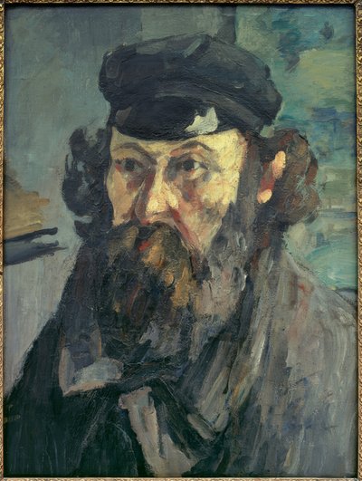 Retrato de Cézanne con gorra de Paul Cézanne